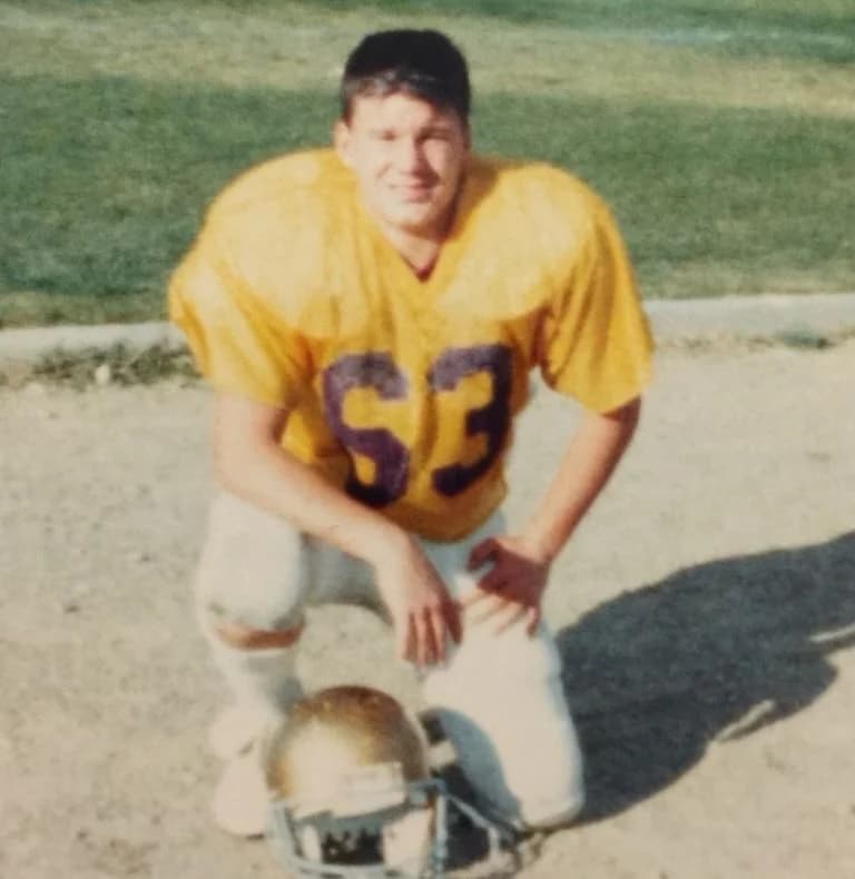 George B. Thomas in high school
