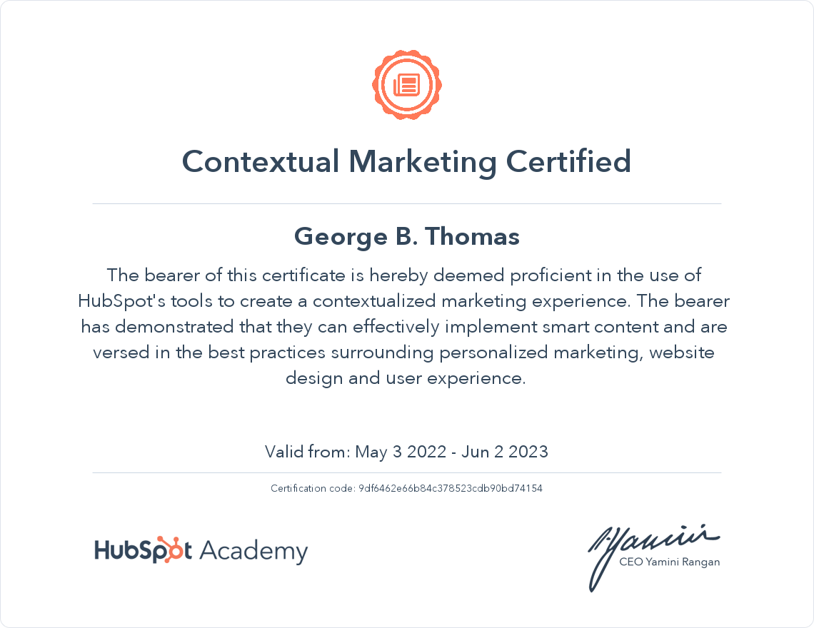 Contextual Marketing