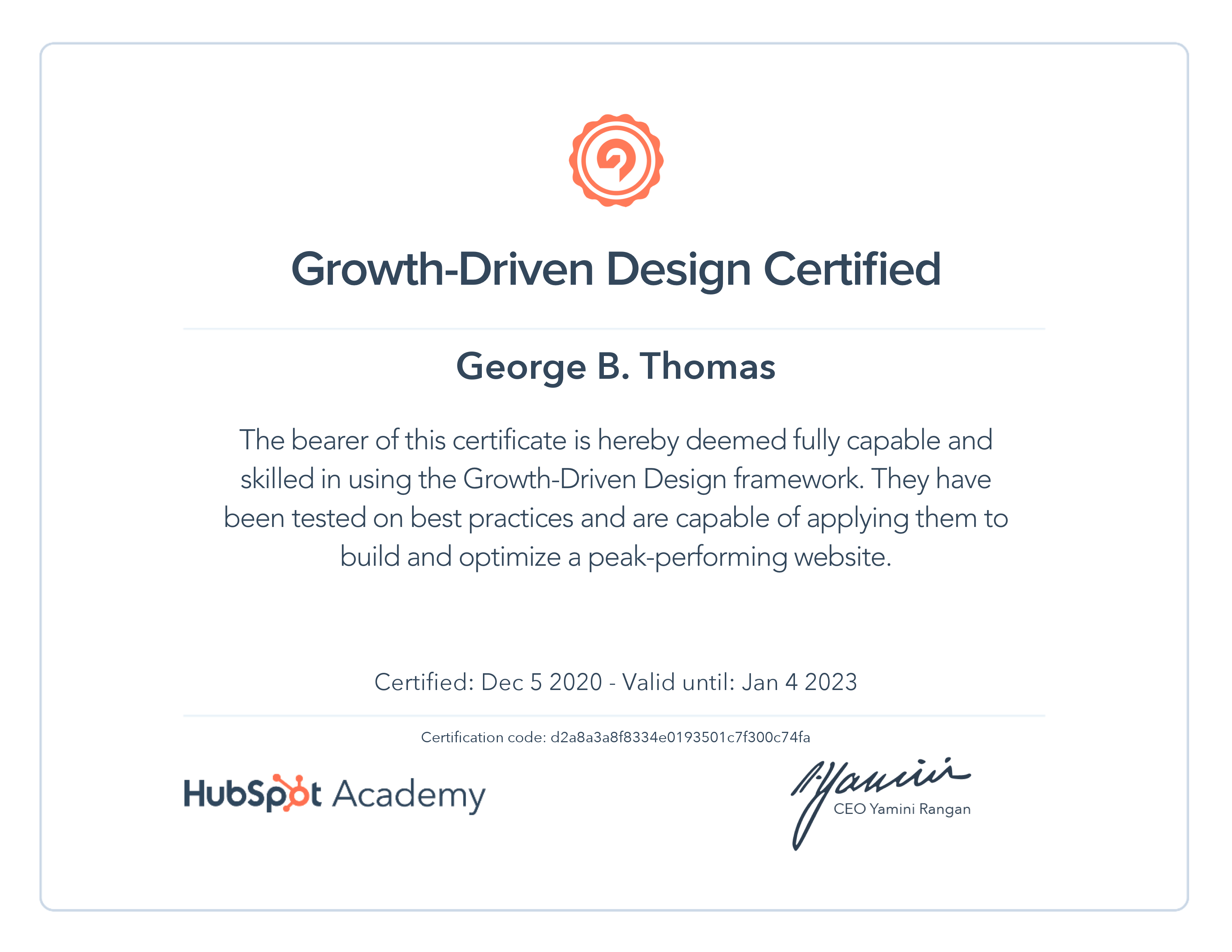 Growth-Driven Design