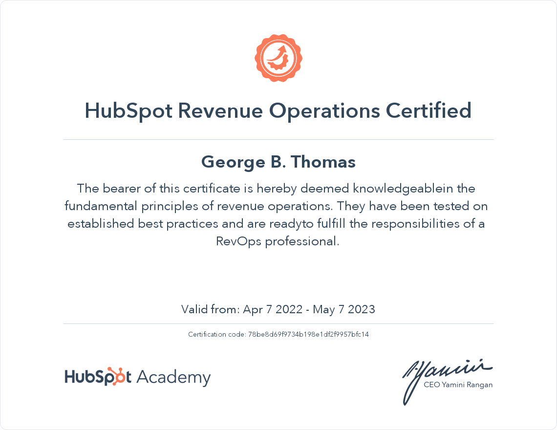Revenue Operations