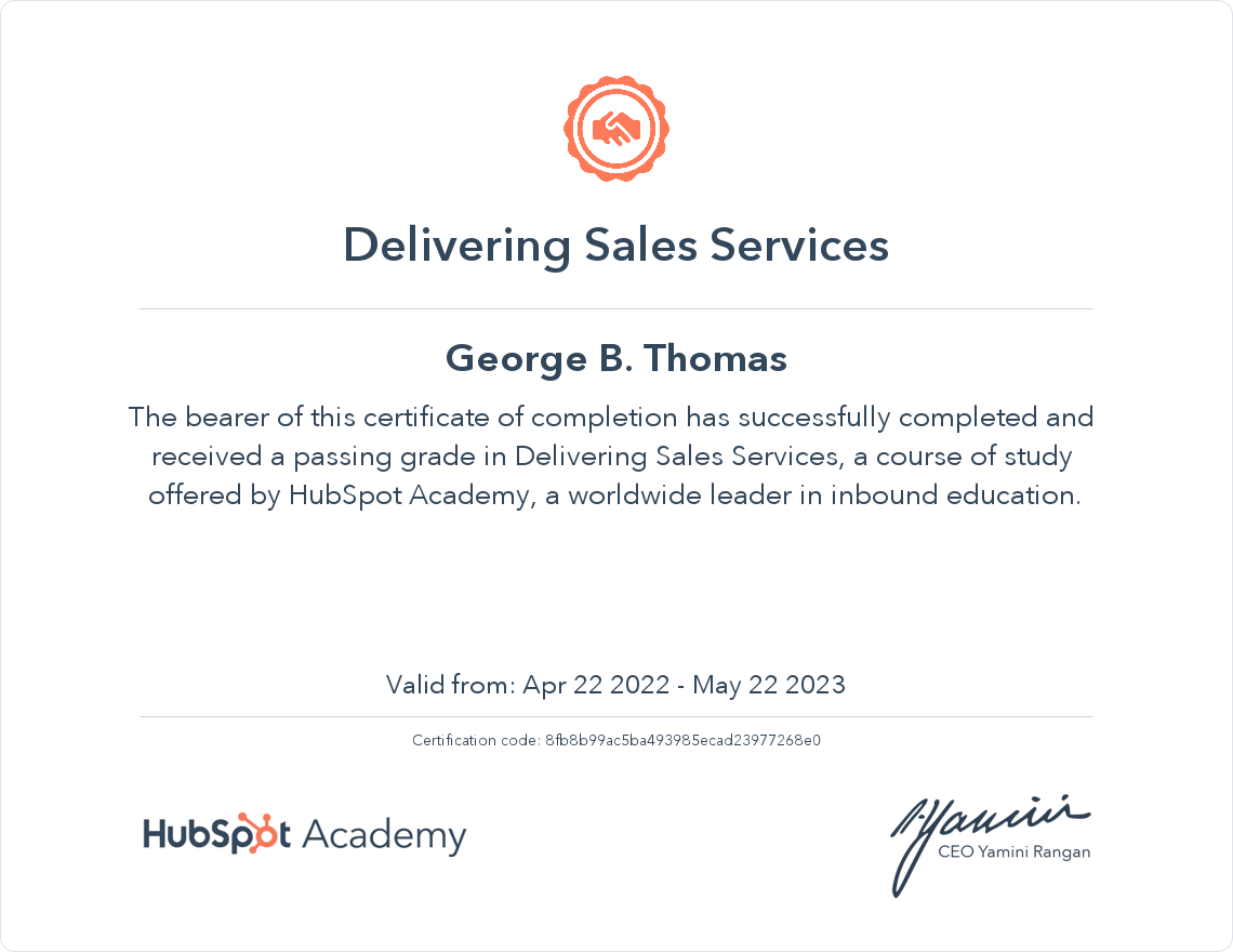 Sales Services