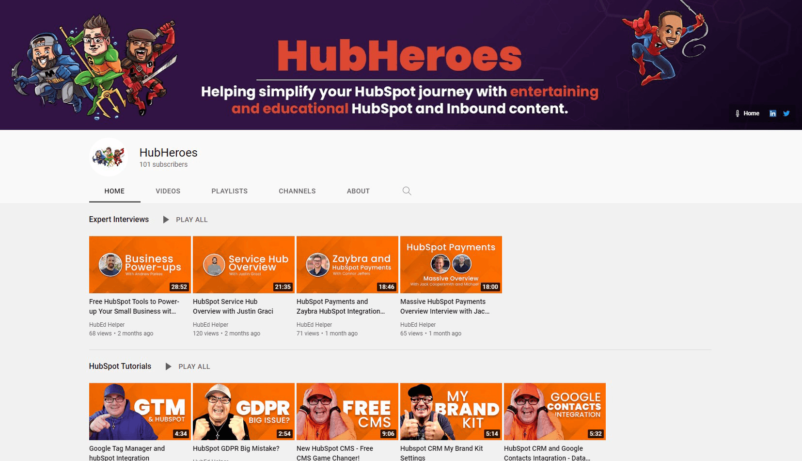 YouTube-HubHeroes