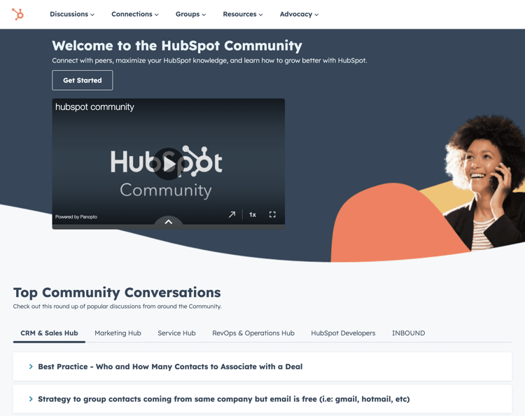 hubspot-community-website