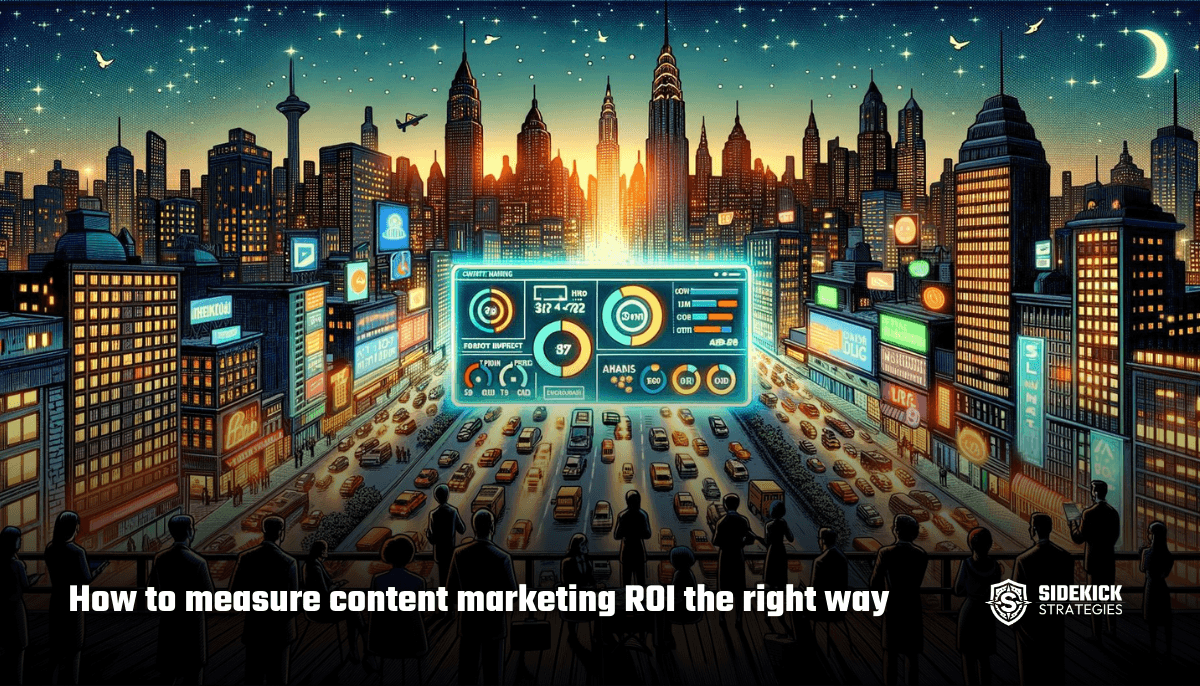 How to measure content marketing ROI the right way