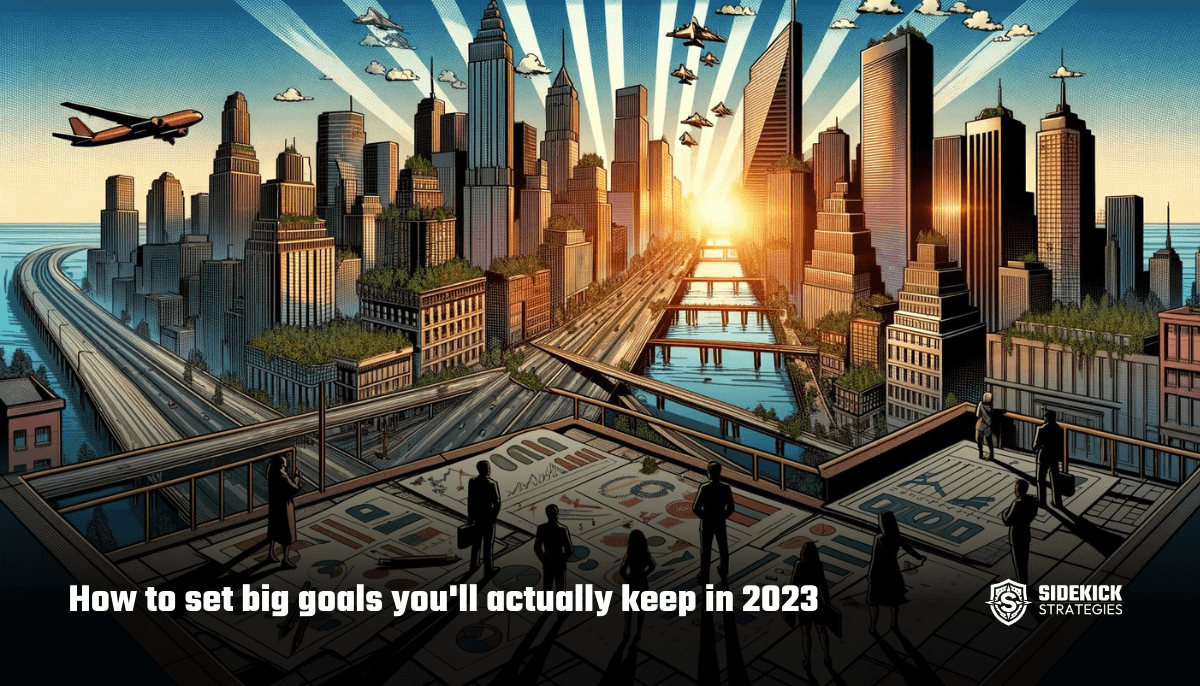 How to set big goals you'll actually keep in 2023