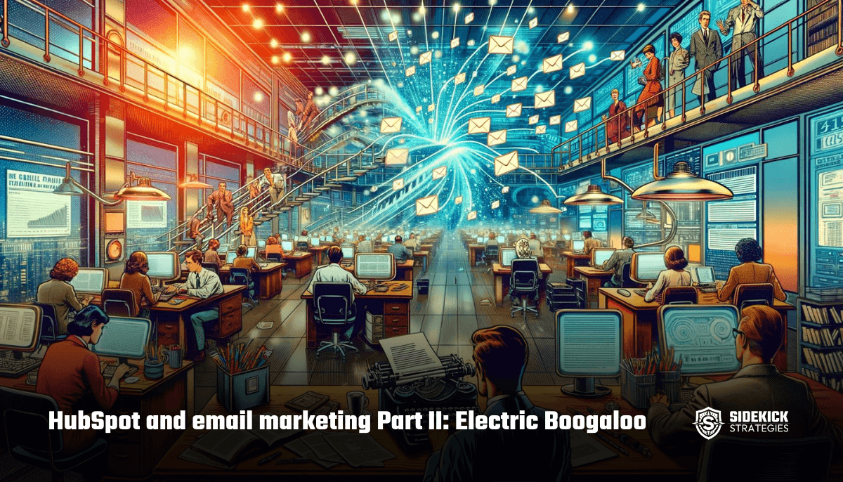 HubSpot and email marketing Part II: Electric Boogaloo