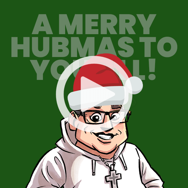 'Twas the night before HubMas ... a visit from the Big Orange Sprocket